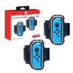 Nintendo Switch Joy-Con Handlebar Leg Straps 2PCS JYS-NS242 Red Blue - 5