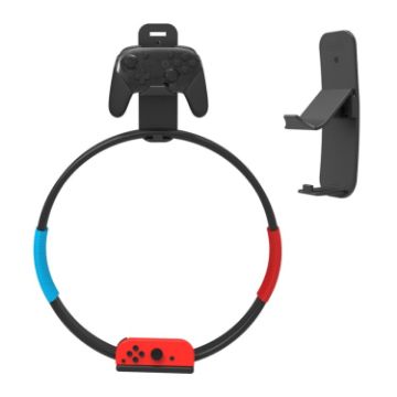 JYS JYS-NS243 Switch Fitness Ring Headphone Handle Storage Rack Black - 1
