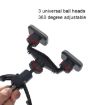 SUMITAP STH-S44Y Blue Car Mobile Phone Magnetic Stand Double Head - 6