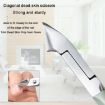 7-Piece Green Stainless Steel Nail Clipper & Art Tool Set - 5