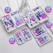 15 PCS Stainless Steel Nail Clipper Trimming Set - Bright Beauty Kit - 2