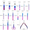 15 PCS Stainless Steel Nail Clipper Trimming Set - Bright Beauty Kit - 3
