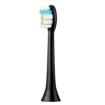 Philips HX3/HX6/HX9 Series Toothbrush Head - Double Effect Black - 1