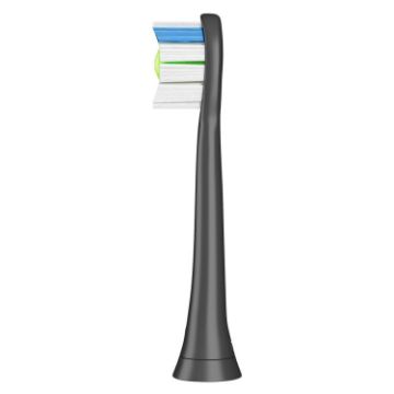 Philips HX3/HX6/HX9 Series Toothbrush Head - Diamond Bright Black - 1