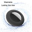 Silicone Pet Locator Tracker Cover for AirTag, Size S - Lime White - 4
