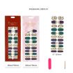 Shiny Onion Powder Waterproof Nail Sticker - 22 Fingers (ZX-3026) - 3