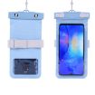 Tteoobl 7.2" Diving Phone Waterproof Bag - Neck/Arm, Gray Blue - 1