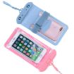 Tteoobl 7.2" Diving Phone Waterproof Bag - Neck/Arm, Gray Blue - 2