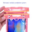 Tteoobl 7.2" Diving Phone Waterproof Bag - Neck/Arm, Gray Blue - 3