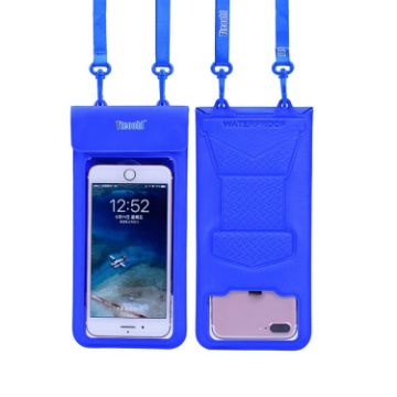 Tteoobl 30m Underwater Mobile Phone Waterproof Bag - Large Blue - 1