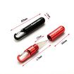 Portable Keychain Pendant Small Knife - Aluminum Alloy Red Cutter - 3