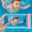 Black Waterproof TPU Mobile Phone Bag - Dustproof & Transparent for Swimming - 5
