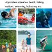 Black Waterproof TPU Mobile Phone Bag - Dustproof & Transparent for Swimming - 6