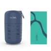 Etravel Sports Quick-drying Double-sided Fleece Bath Towel, Large Navy - 1