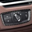BMW X1 F48/X2 F39 Dark Light Control Sticker Black - 7