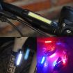 Rechargeable LED Bicycle Warning Tail Light - OPP White Light - 5