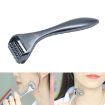 Silver Face Slimming Instrument Roller - Metal Barbed Facial Massager - 1