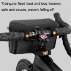WEST BIKING YP0707298 Black Bicycle Handlebar & Messenger Bag - 5