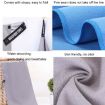 Quick Dry Microfiber Sports Towel 76x152cm - Rose Red with Bag - 4