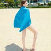 Quick Dry Microfiber Sports Towel 76x152cm - Light Purple Mesh Bag - 6