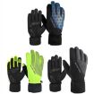 FLYING TERN 315 Windproof Warm Touch Screen Cycling Gloves XL Green - 2