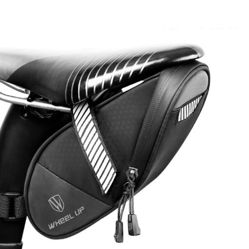 WHEEL UP C16 Waterproof Bicycle Tail Bag, Size S - Outdoor Cycling Cushion Bag - 1