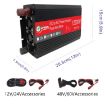 Gurxun 12000W High Power Car Inverter, 12V to 220V Sine Wave - 2