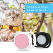 Anti-Lost Tracker Silicone Case for AirTag 24mm (Black+Red) 2 PCS - 6