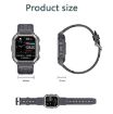 KR06 Smart Calling Watch - 1.8" Heart Rate & Blood Pressure Monitor (Green) - 3