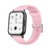 QS16Pro 1.69" Waterproof Smart Watch with Body Temp Detection - Pink - 1