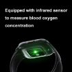 QS16Pro 1.69" Waterproof Smart Watch with Body Temp Detection - Pink - 5