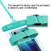 2 PCS Waterproof Armband Cell Phone Case Bag - Macaron Blue - 4