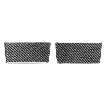 Chevrolet Corvette C8 Vanity Mirror Panel Sticker Set - Black (2pcs) - 1