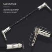 Electric Guitar Effect Line - Single Block Audio Instrument Cable 15cm - 2