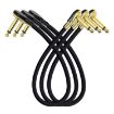 Electric Guitar Effect Line - Single Block Audio Instrument Cable 30cm - 2