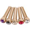 6PCS Red Big Diamond Pure Copper Guitar Caps Citrimine Style - 2