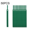 Needle Shape Self-adhesive Cable Organizer 50 PCS, Green, 10x130mm - 1