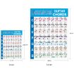 G625 Large Paper Chord Score Guitar Chord Fingering Exercise Chart - 2