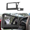 Chevrolet Corvette C8 RHD Central Control Screen Frame Sticker Black - 2