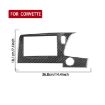 Chevrolet Corvette C8 RHD Central Control Screen Frame Sticker Black - 3