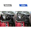 Chevrolet Corvette C8 RHD Central Control Screen Frame Sticker Black - 6