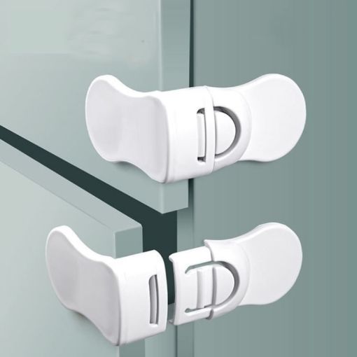 Child Safety Lock 10 PCS - Baby Anti-pinch Hand Protection Lock - 1