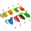 Thunder Frog Road Lure Fake Bait, 13g 6cm Soft Bait Simulation (A) - 2