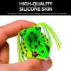 Thunder Frog Road Lure Fake Bait, 13g 6cm Soft Bait Simulation (A) - 5