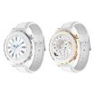 HW3 Mini Smart Watch - Heart Rate & Blood Oxygen Monitor, NFC, Gold/White - 2