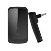 C03 1 For 1 Home Wireless IP44 Waterproof Touch Doorbell EU Plug Black - 1