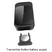 C03 1 For 1 Home Wireless IP44 Waterproof Touch Doorbell EU Plug Black - 4