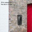 1 For 1 Home Wireless IP44 Waterproof Touch Doorbell UK Plug Black - 5