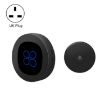 R16 Smart Wireless Self-Powered Doorbell, 1 For 1, UK Plug, Black - 1