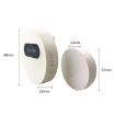 T10-1 Wireless Intelligent Doorbell, Self-Power, UK Plug, Black - 2